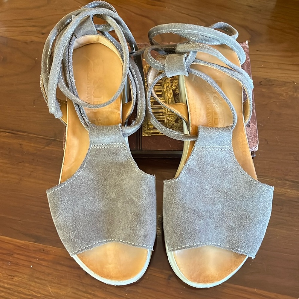B & B Greek Leather Sandal